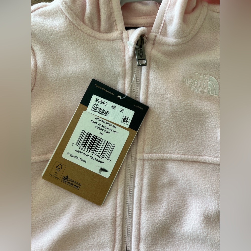 NEW WITH TAGS 0-3 The North Face Jacket - Picture 2 of 4